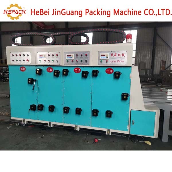 2colors 1200x2400 Printer Slotter Die Cutter Corrugated Machine Customized