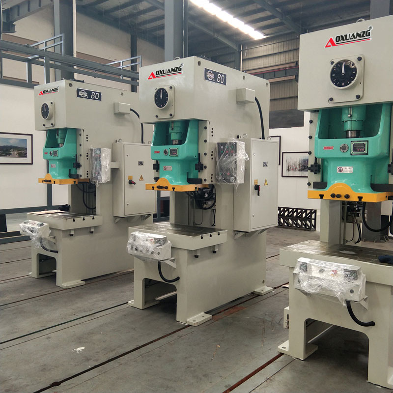 JH21 C Frame Hydraulic Punching Press Machine 320mm 80T For Electrical Metal Box