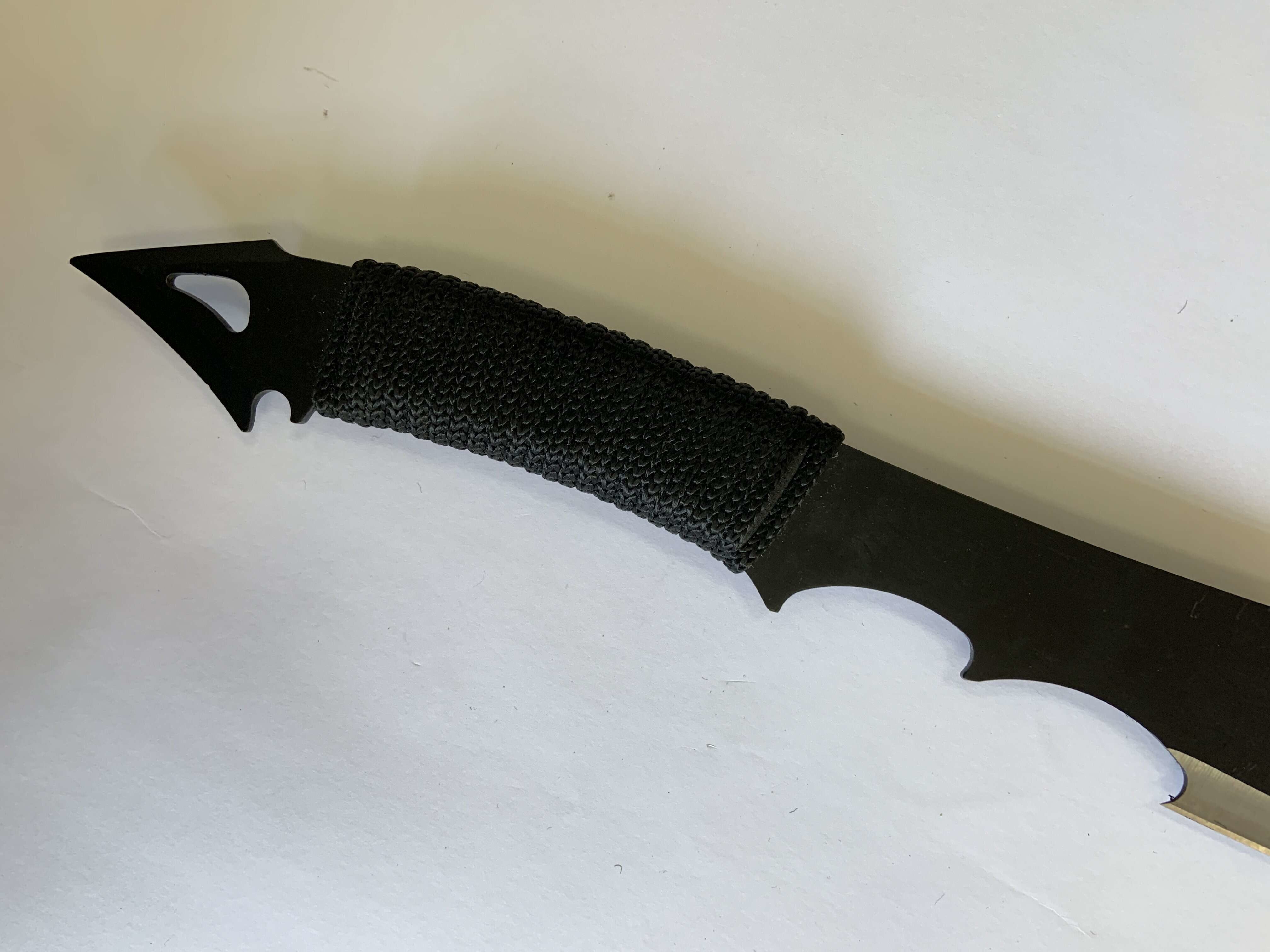 HRC 52 Polished Dragon Scale SS Steel Machete Antirust Cutting Chopping