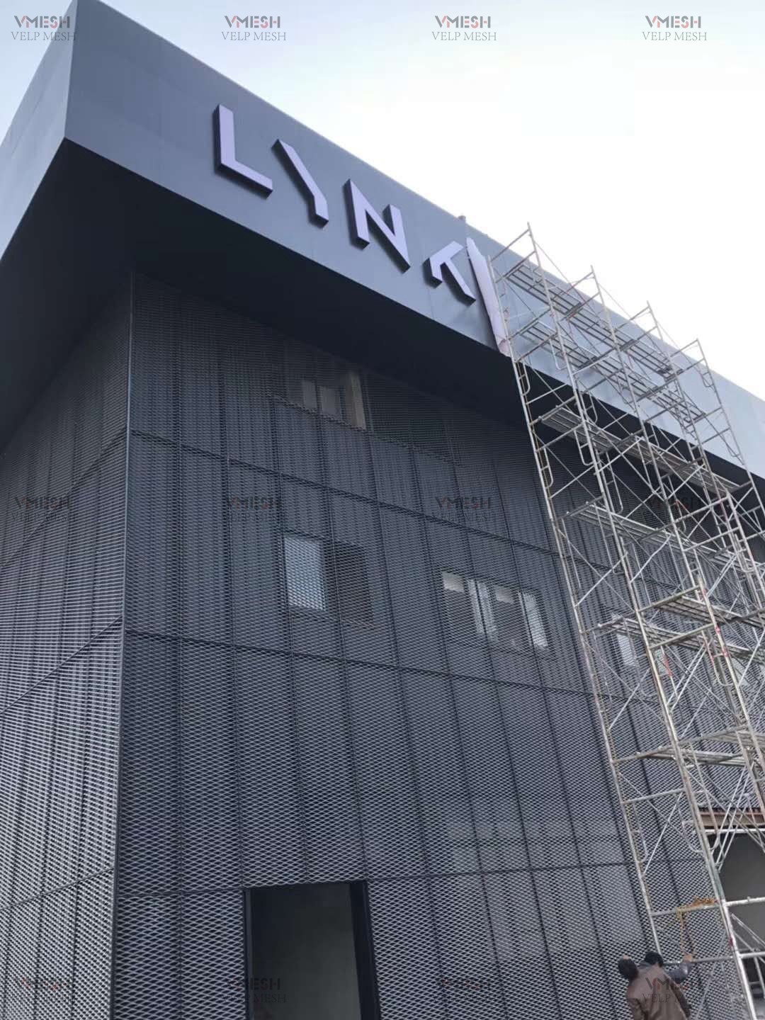 0.5-2mm Thickness Aluminum Expanded Metal Mesh For Decoration