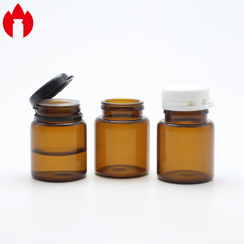 Transparent Or Amber Medical Small Glass Bottle Vial 2ml 3ml 5ml 10ml 20ml 30ml