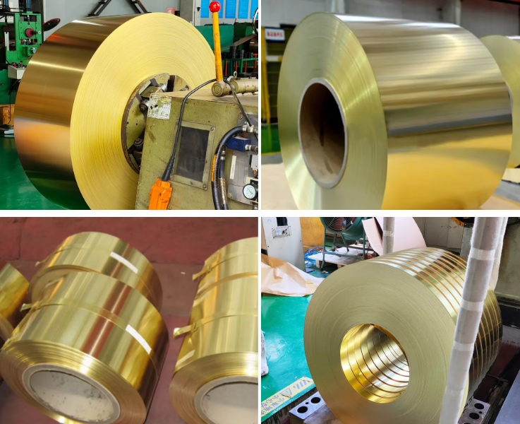 30mm-800mm Copper Strip Coil Foil Roll For Electrical Construction Applications