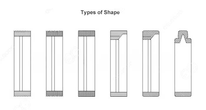 types of bag shape