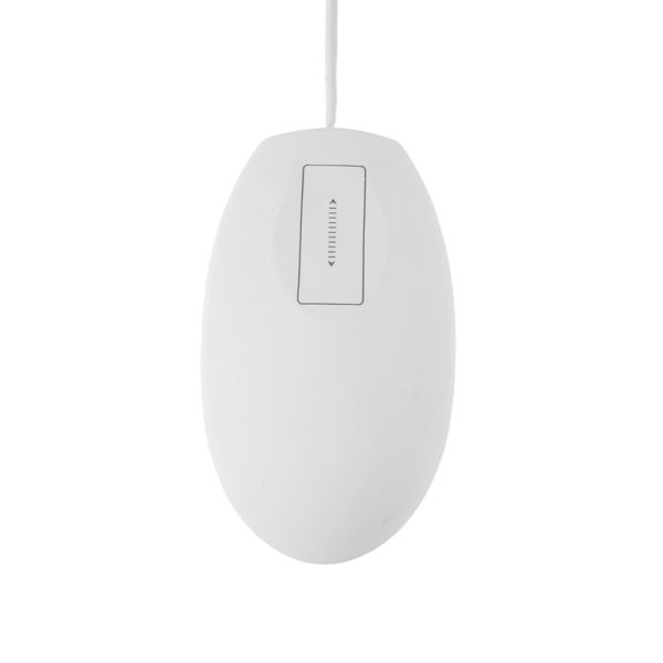 Small-sized Ergonomic,Stylish,Sleek,Waterproof IP68 Laser Mouse Made of Silicone and Integrated with Scroll Pad