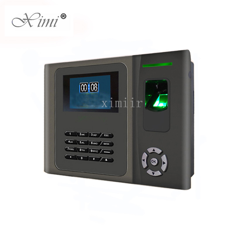 Newest TCP/IP Biometric Fingerprint Time Attendance With Back Up Battery Fingerprint Time Recording