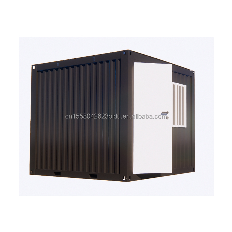 10ft Mini Office/Store Budget-friendly Modified Shipping Container Steel Sandwich Panel Hotels with Aluminum Alloy Windows