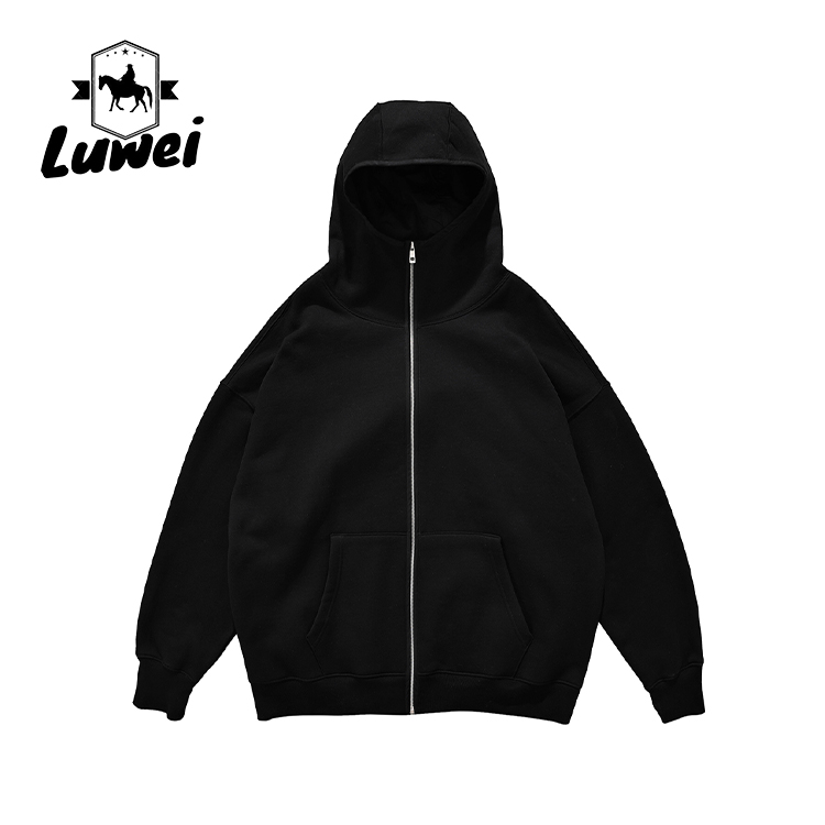 Multi Color over Size Soft Unisex Gym Drawstring Black Mens Pullover 350g Cotton Hoodie Man and Jogger