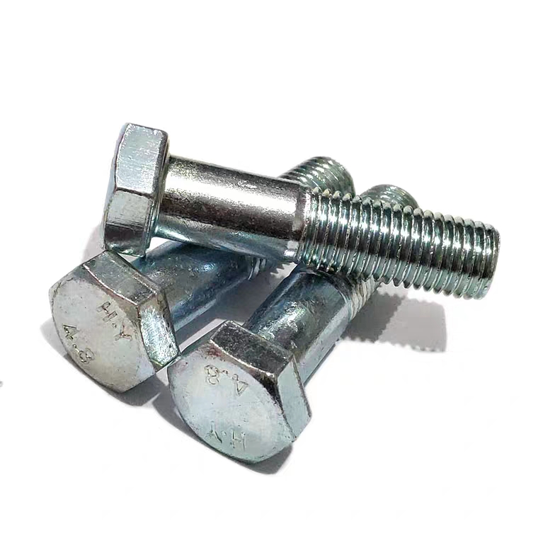 Sell Galvanized Hexagon Bolts And Nuts Grade 8.8 Length 10mm-500mm For Your Requirements