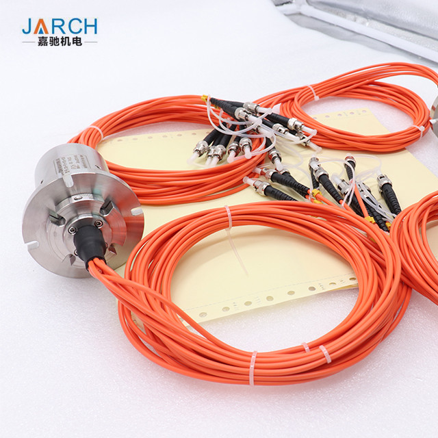 6 Channels Fiber Optical Rotary Joints connection For SMA