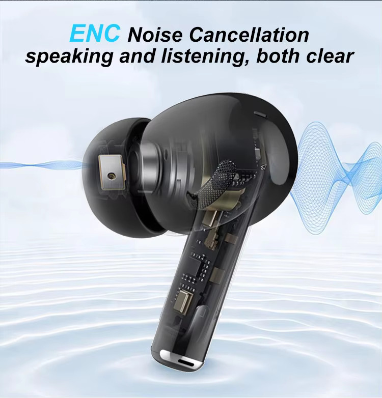 Ipods Pro Tws Earphones Wireless 2024 In Ear Headphone Noise Cancelling Hifi Sport Mini Blue Tooth Earbuds