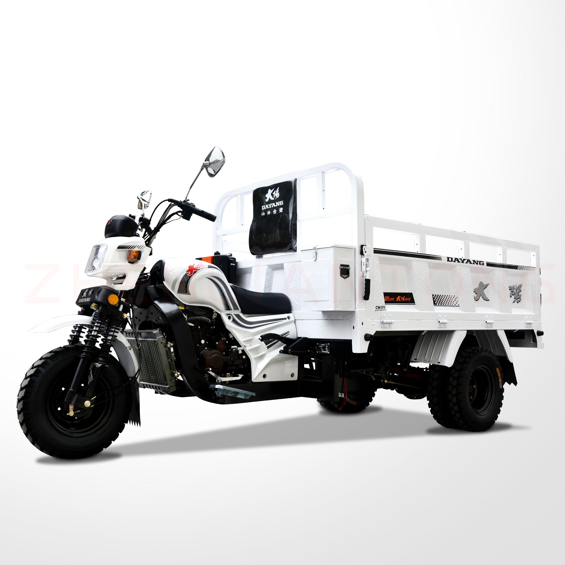 Open Body Type 250CC Water Cooled Drum Brake 3 Wheels Motorcycle for Heavy Load Cargo