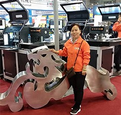 CNC Stainless Steel Bending Machine for Advertising Signs Tianjin Ejon W40 400mm Width