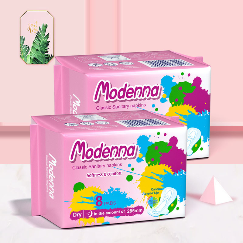 Custom Biodegradable Period Pads Eco Friendly Disposable Private Ultra Thin Pads