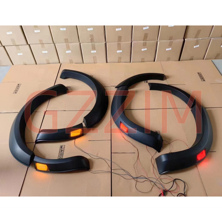 Plastic Wheel Arch Fender Flares With Led Light For Ford Ranger T9 2022