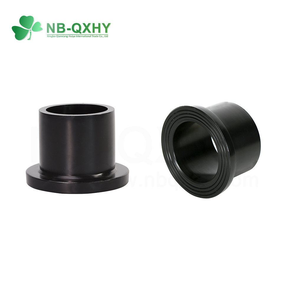 PE100 Buttfusion HDPE Pipe Fittings Weld Flange Adapter Stub End