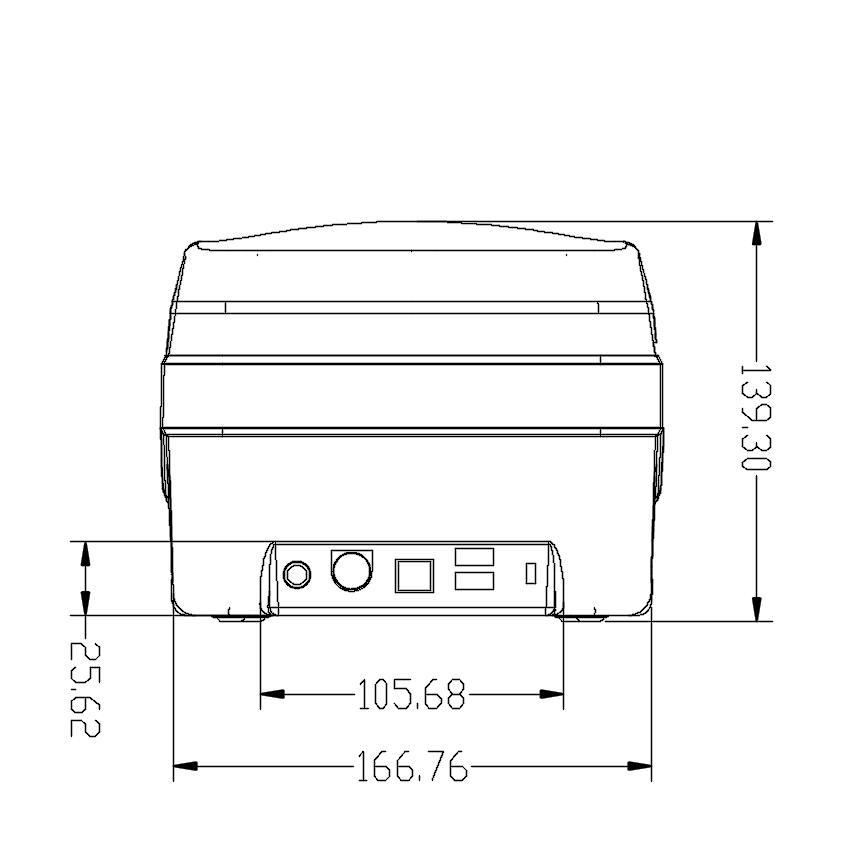 Passport Size Max Paper Size SINOCECU APR5300 RFID ID Document Reader with OCR / MRZ