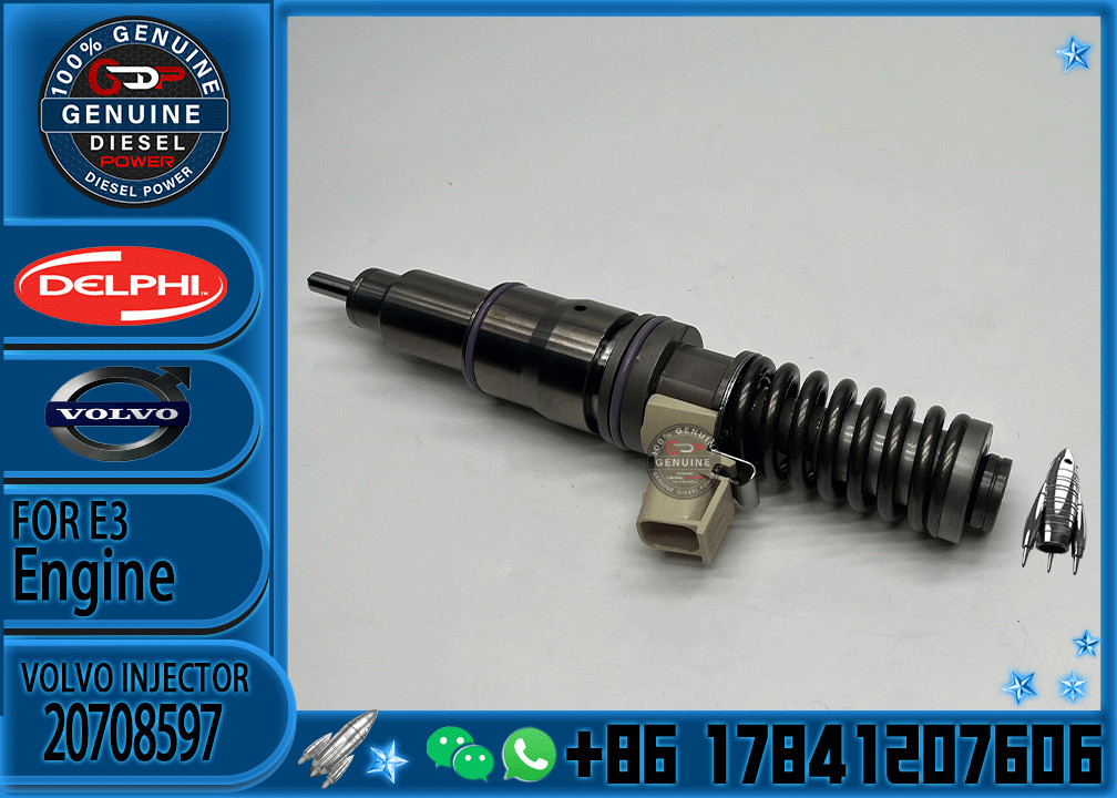 Diesel Engine Parts Fuel Injector 20708597 BEBE4D04001 7421028880 7485003042 7485003949 Excavator E3-E3.18 VOL
