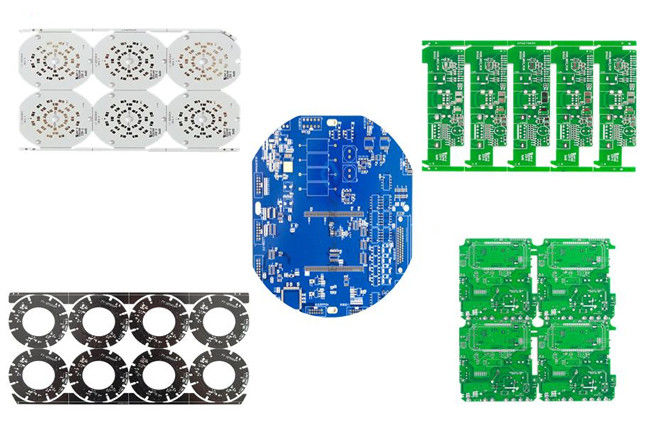 Bare Copper Gold Plating Electrical Performance Test Pcb Duplication Pcb Fab And Assembly