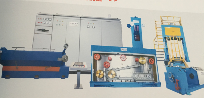 JDT-13D Medium Copper Wire Drawing Machine With Continuous Annealing