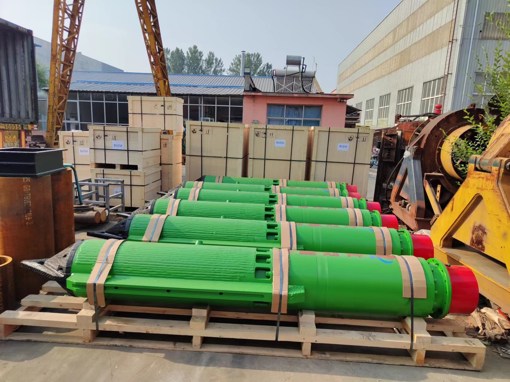 130-180 KW Vibroflotation Equipment with Frequency Conversion Control Type and 10/20 M³/min Air Flow Rate