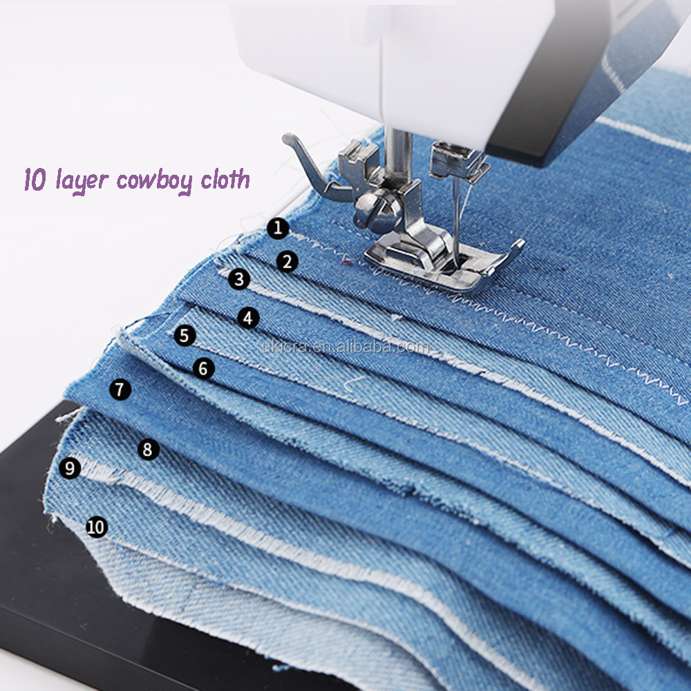 Easy to Operate Domestic Sewing and Overlocking Machine with Main Material ABS Metal