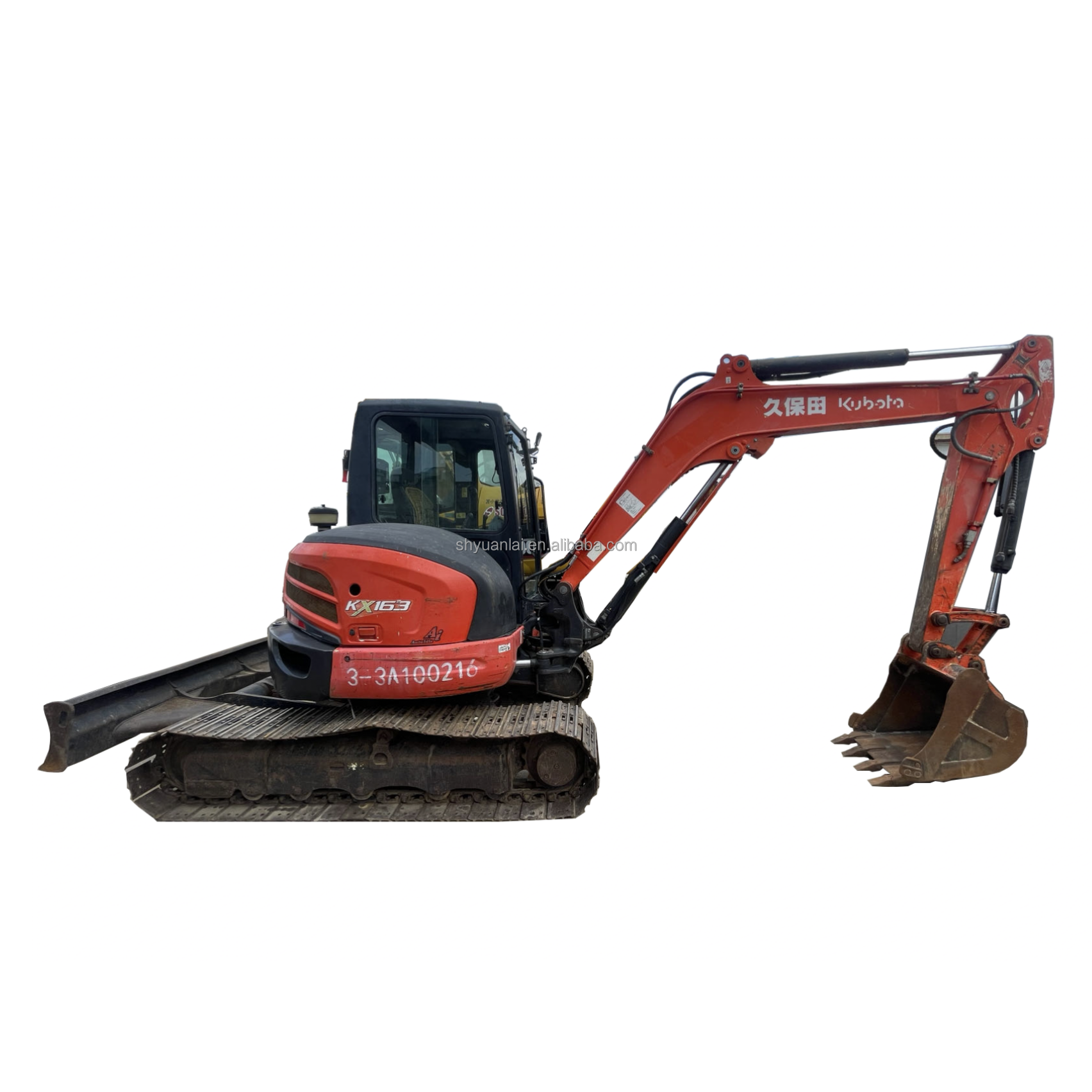 Used Japan Excavator Kubota KX163 With Original Color And Original Hydraulic Cylinder