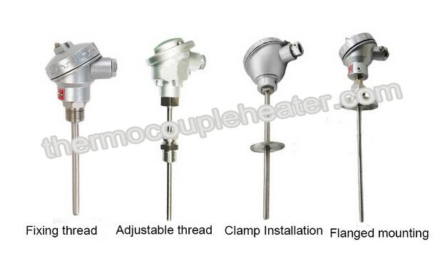 PT100 S/R/B Type Plastinum - Rhodium Temperature Meter Thermocouple Sensor