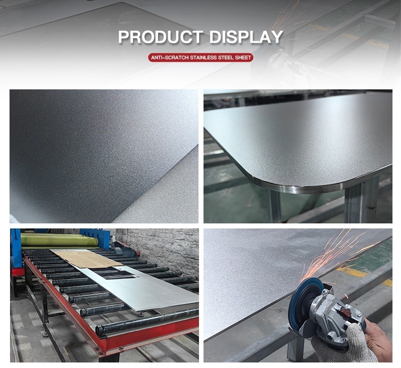 DIN Anti Scratch Composite Honeycomb Stainless Steel Sheet Grand Metal