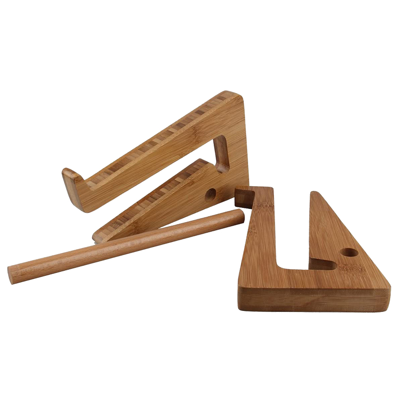 Modern Design Portable Bamboo Laptop Desk Stand for Bedroom Comfort and Convenienc