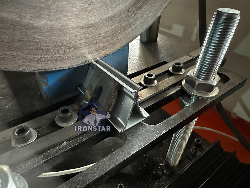 Triangle angle bead channel roll forming machine in UAE Angle bead roll forming machine | Corner bead production line | Triangle angle bead channel