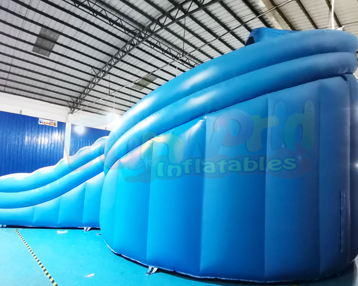 0.55mm PVC Tarpaulin Inflatable Slide Bouncer For Pool