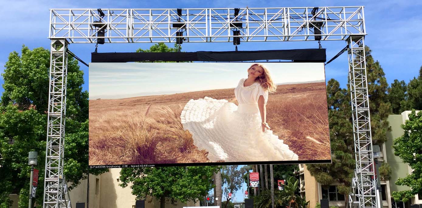 outdoor rental led display