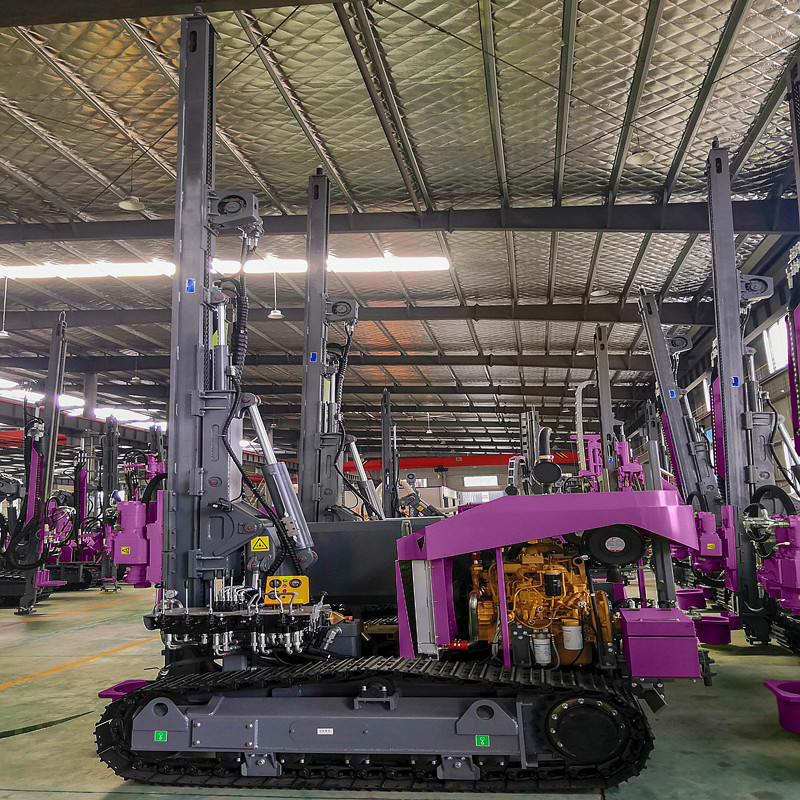 Mining Blast Hole Drilling Rig Equipment Portable Hydraulic DTH Drilling Rig Machine
