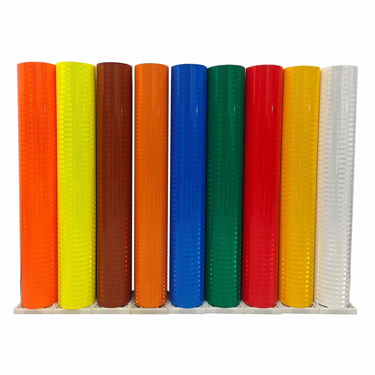 High Intensity Micro Prismatic Engineering Grade Film Reflective Sheet Film PET Roll