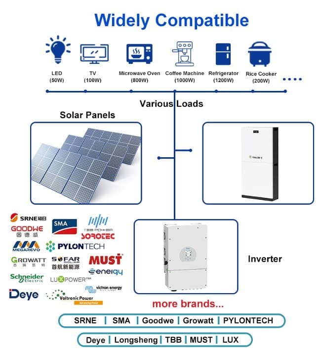 51.2V 300Ah 15kwh Lithium Ion LiFePO4 Battery Pack Energy Storage Solar Batterie