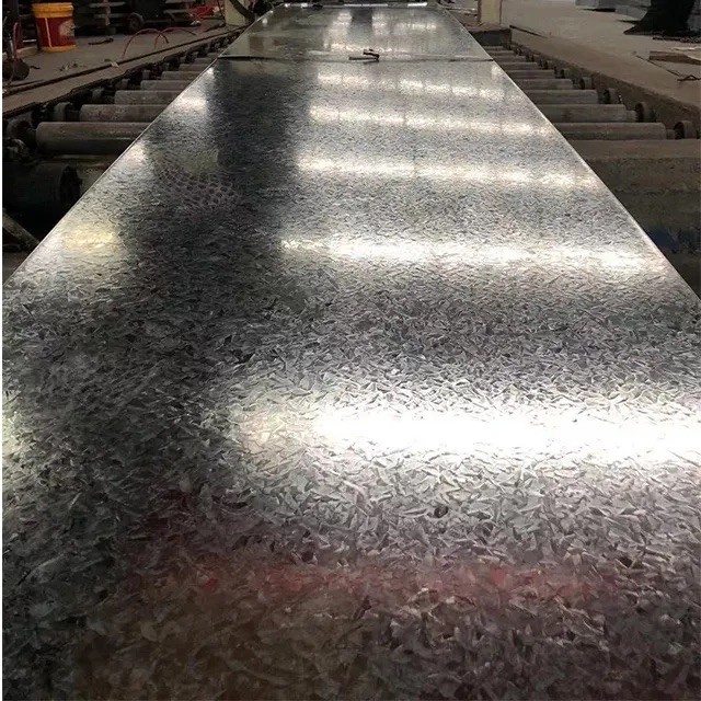 Anti Scratch Galvanized Steel Plate Flat Bending Surface Protection Metal
