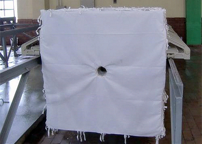High Temperature Filter Press Plates Polypropylene / Polyester Woven Filter Media