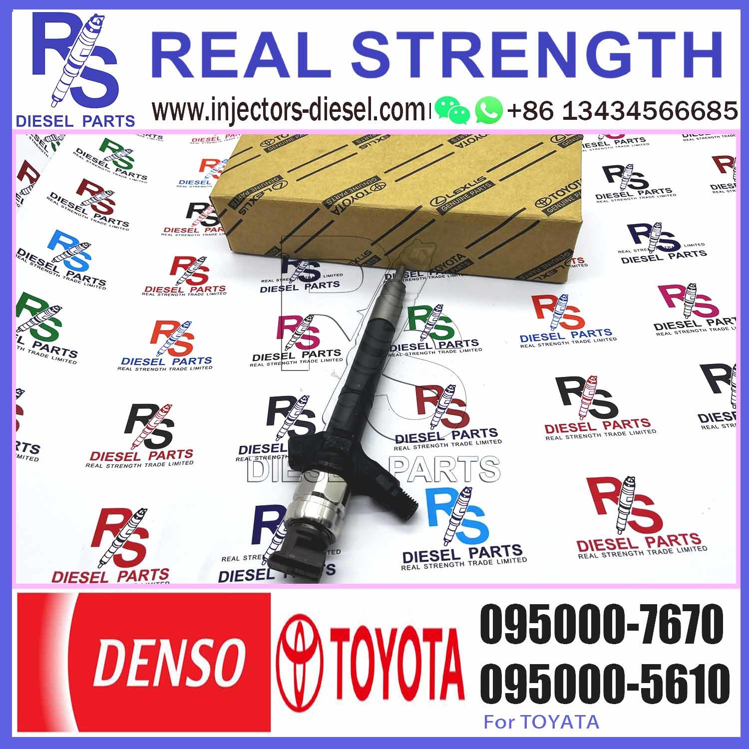 diesel fuel engine injector 095000-7670 23670-09280 for engine high pressure pump engine injection injector 095000-7670