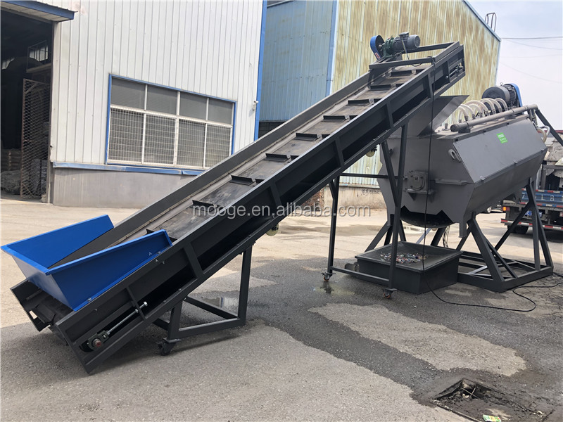 Loading Unloading Chain Conveyor Machine Mobile Conveyor Belt For Bottles
