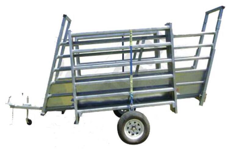 Fast Assemble Cattle Loading Ramp