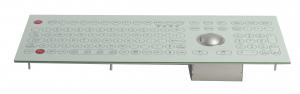 Buy cheap Industrial Membrane Keyboard with optical trackball and numeric keypad product