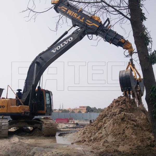 Telescopic Excavator Boom Arm For Subway Repair And Long-distance Tunnel