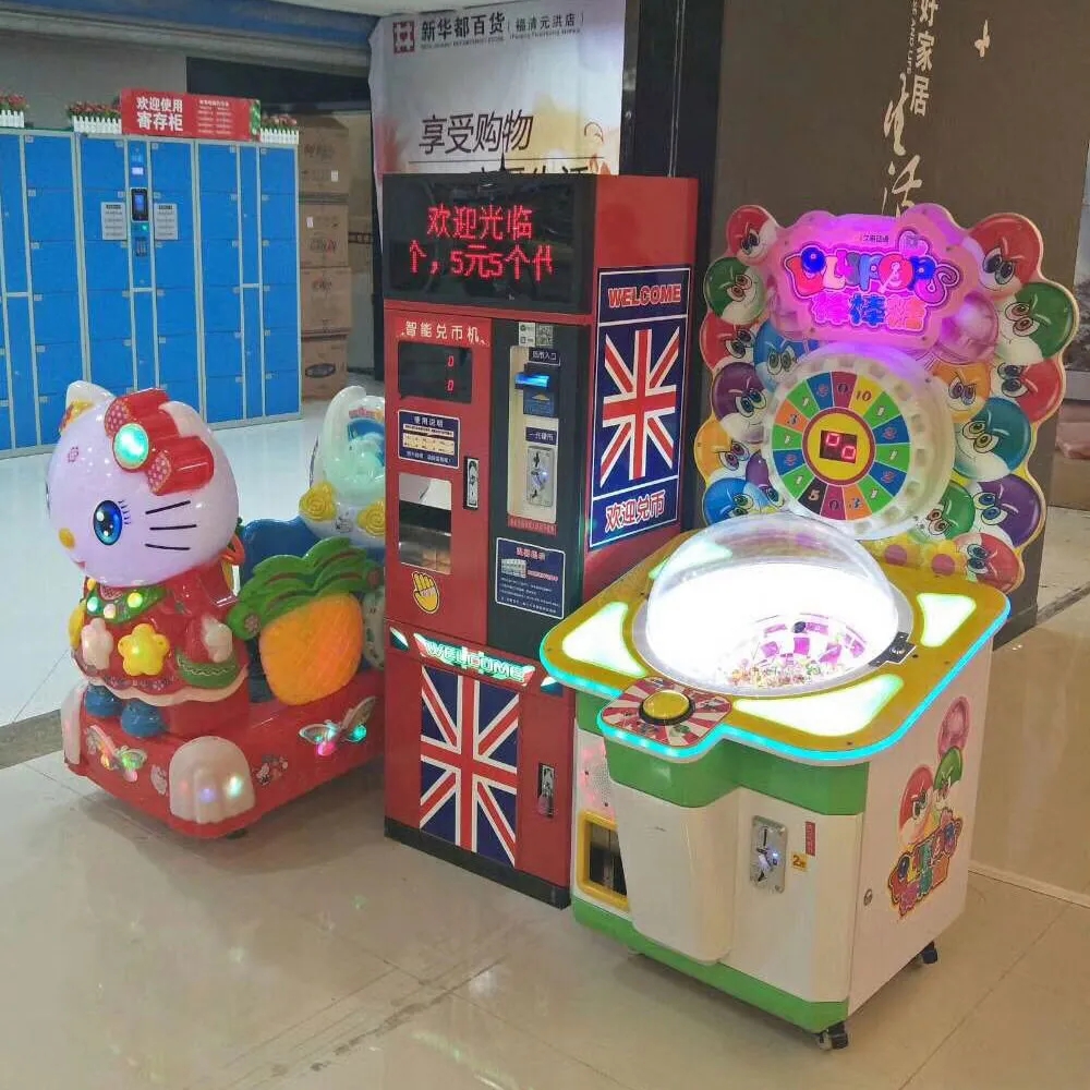 1 Player Kids Cashless Mini Candy Vending Machine 40KG Coin Operated