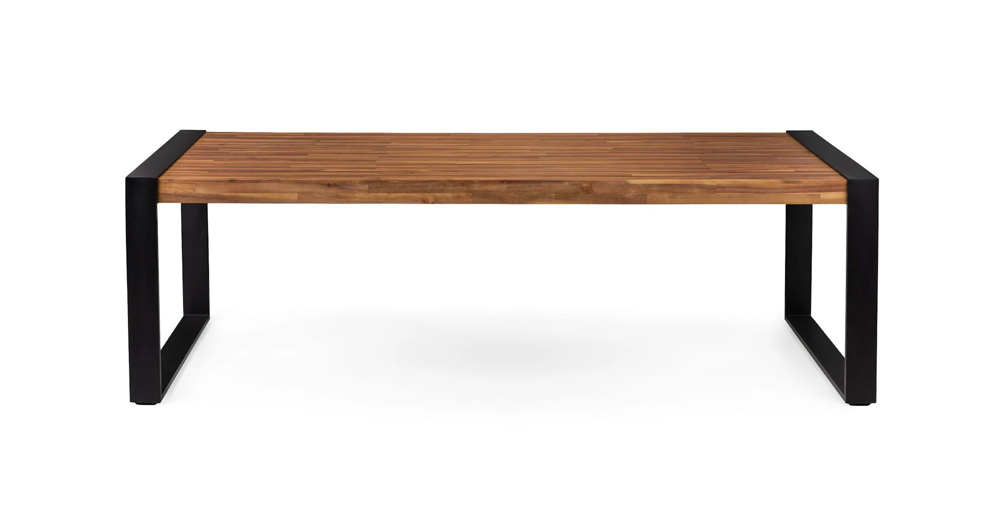 5 Star Hotel Wooden Outdoor Dinning Table Bench Set Contemporary