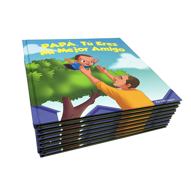 Hardcover Comic Book Printing Services Hot Stamping Surface Finishing