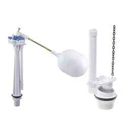 Toilet Water Tank Fittings Adjustable Fill Valve With Adjustable Overflow Pipe Height