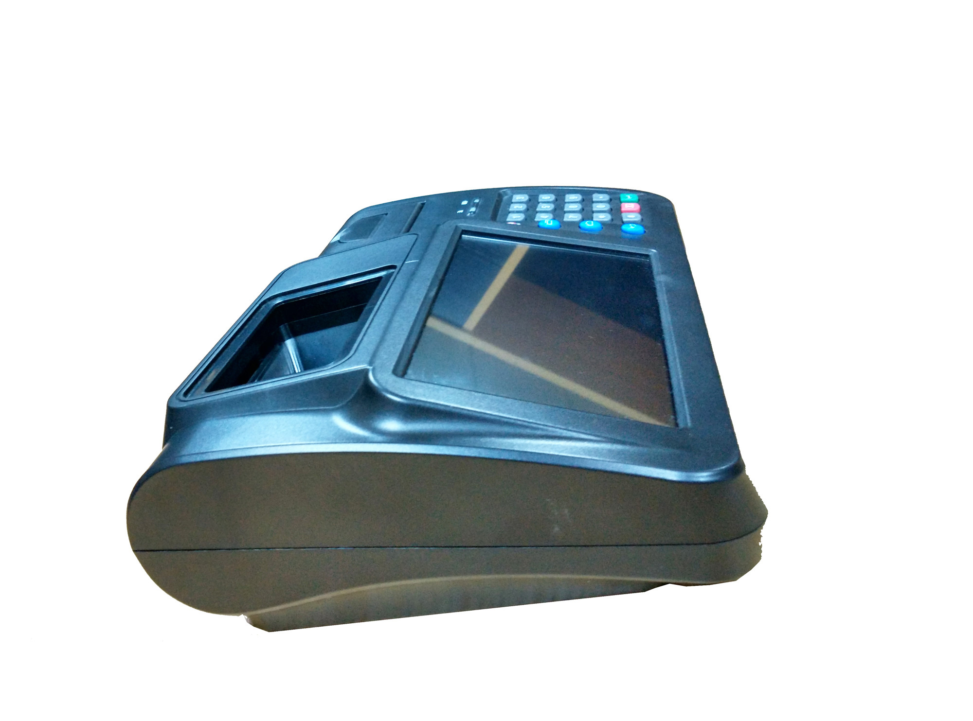 Multifunction POS Touch Screen Kiosk Table Top Shape For Check Out