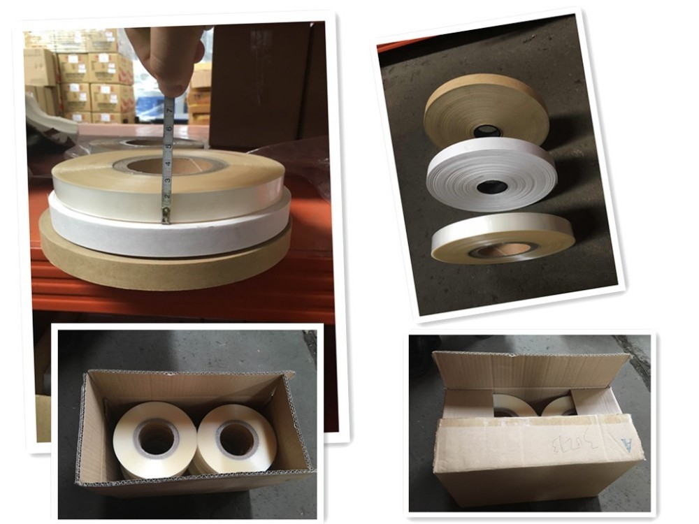 Plastic Pressure Sensitive Hot Melt Seam Sealing Tape Rigid Jewelry Box Corner Pasting