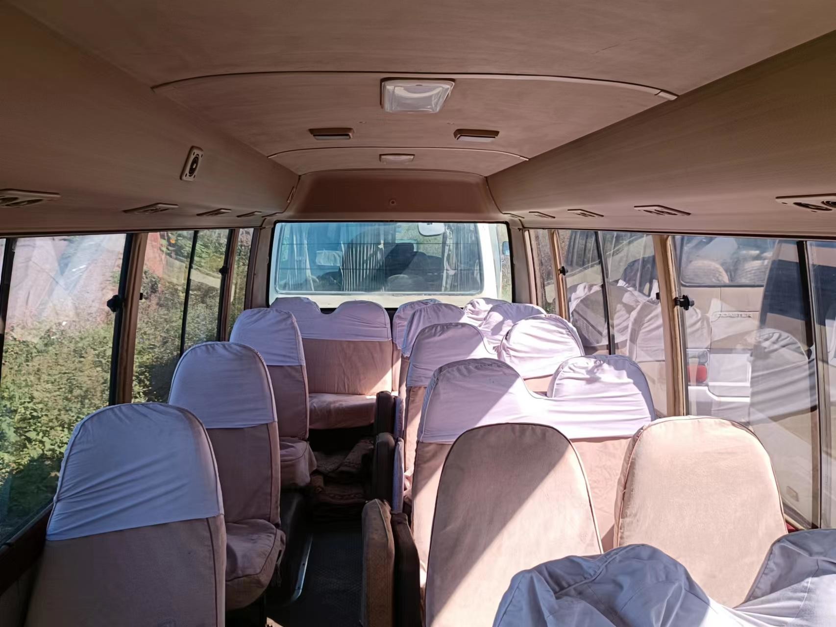 2012 Year 29 Seats Mini Used Coaster Bus Toyota With 1Hz Diesel Engine In Good Condition