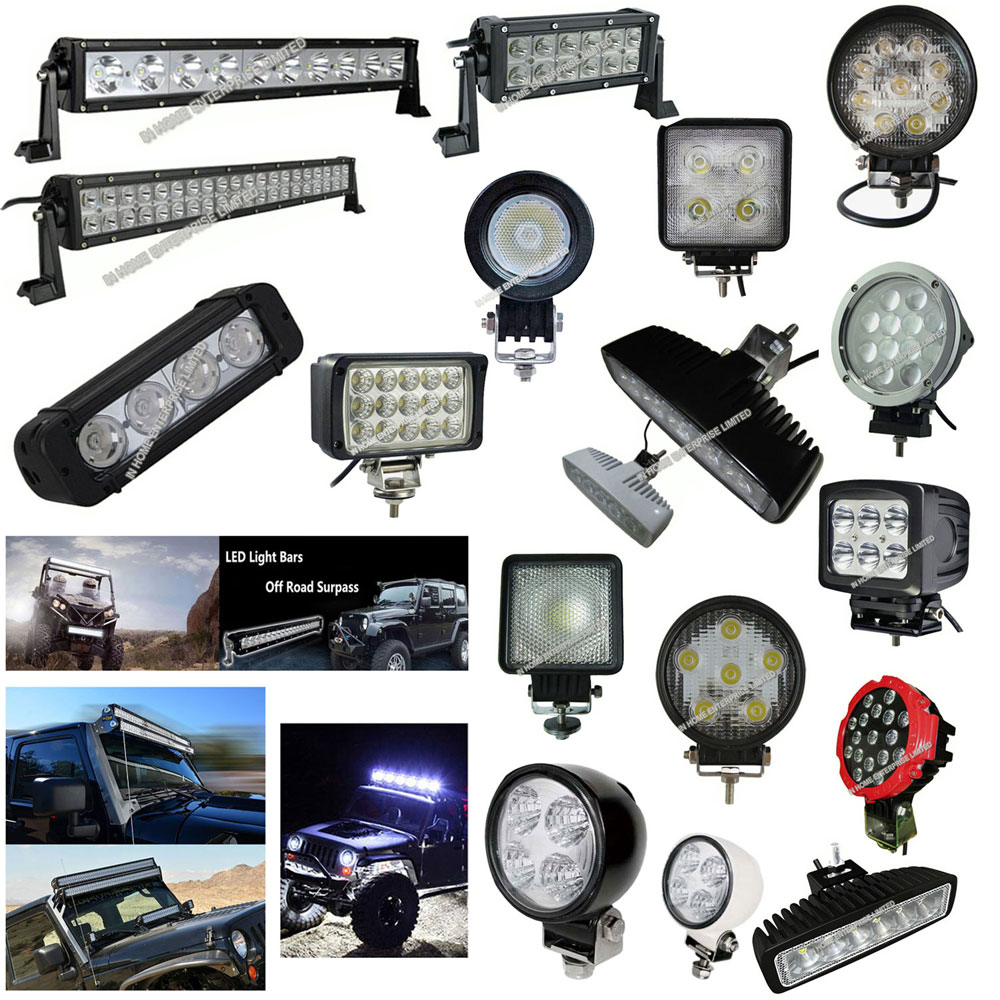 High Lumen 35W H1 H4 9004 Auto Lights Car LED Headlight bulbs